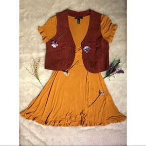 Suede Hippie Vest